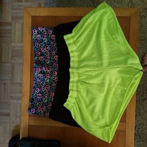 2 pairs of xxl workout shorts